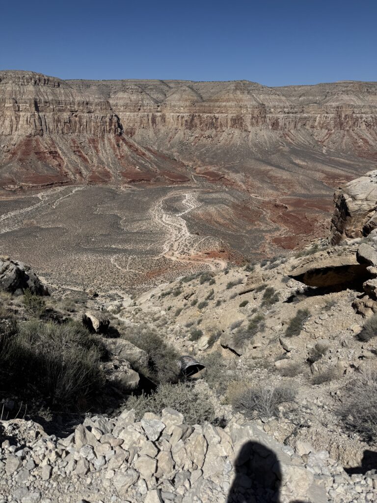 beautiful view from the Havasupai Hike