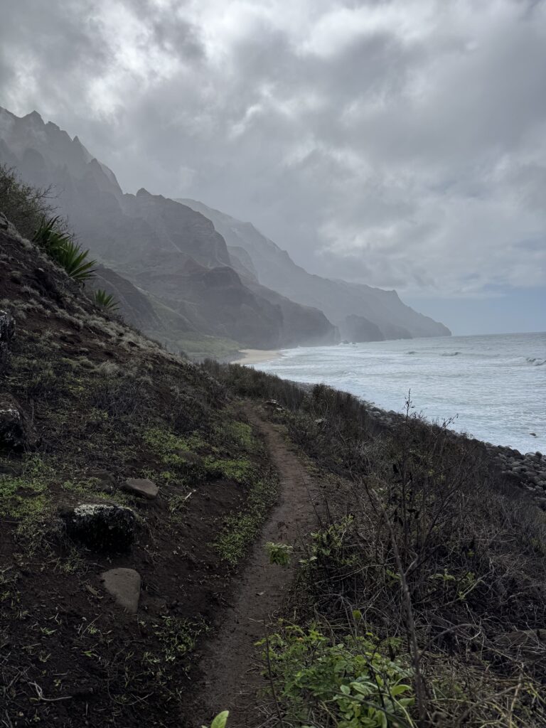 Backpacking down the coast