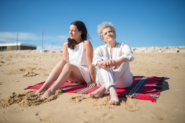 woman and her grandma which is her accountability partner