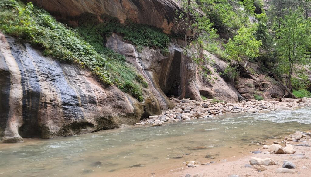 the narrows in zion national park