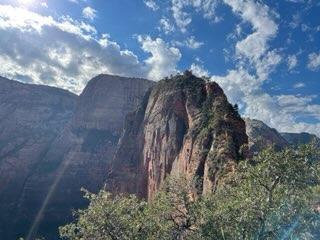 View of Canyon from ground