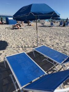 Beach Chairs on Miami Beach