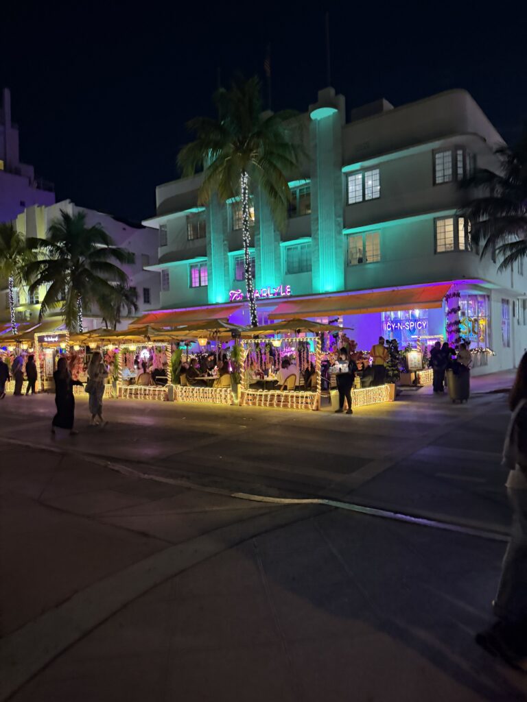 Miami Beach street scene