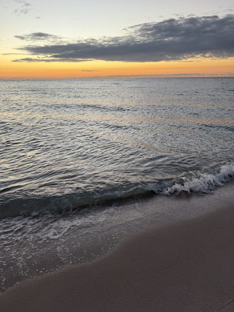Sunset at Miami Beach