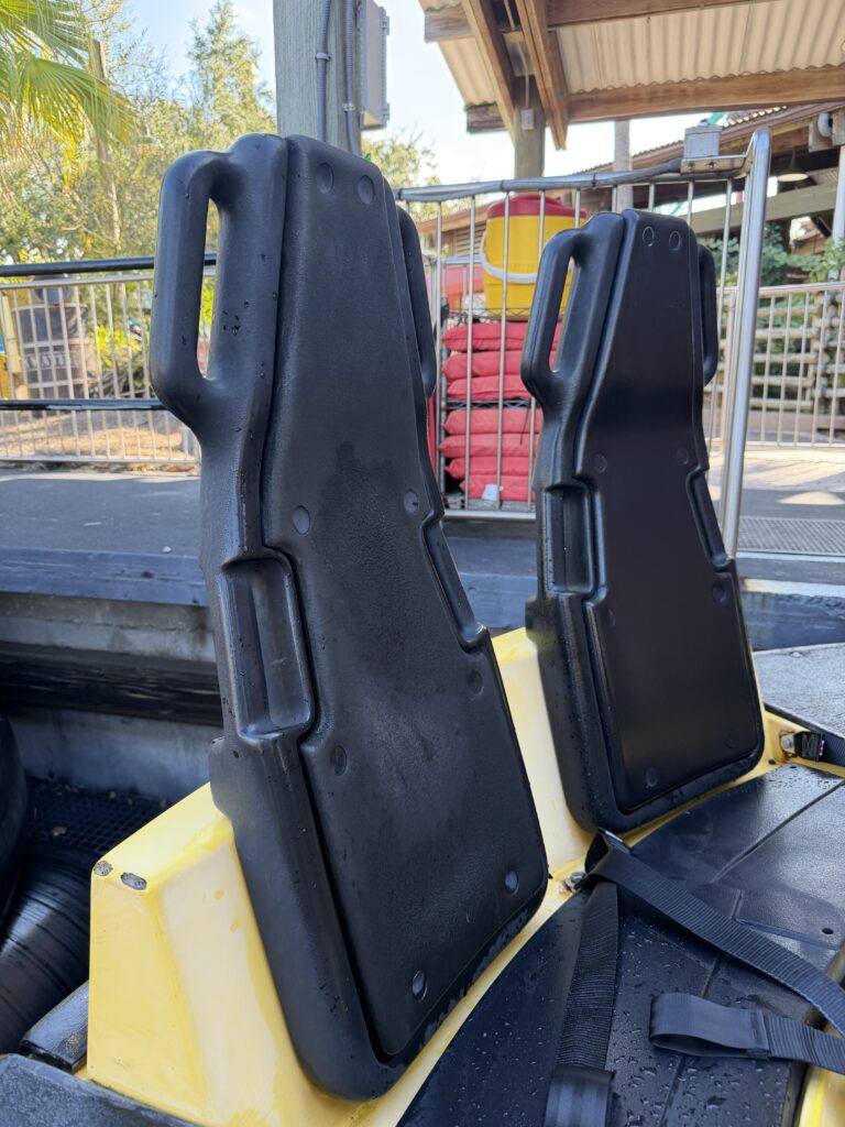 Yellow and black seating