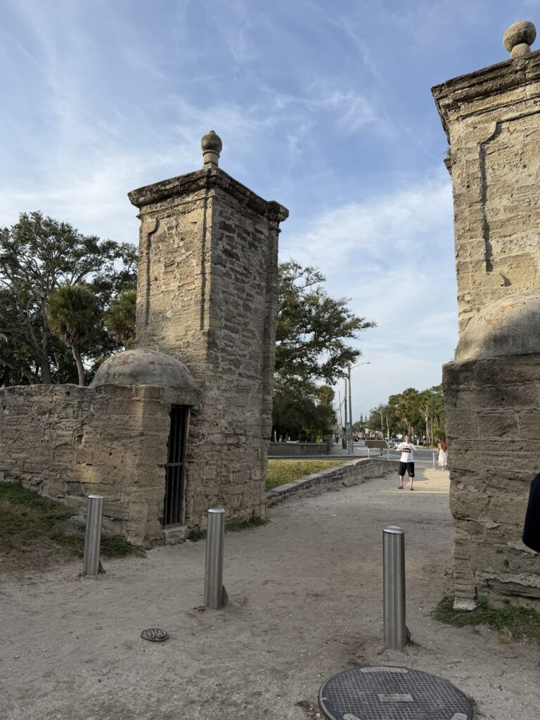 Opening to the park