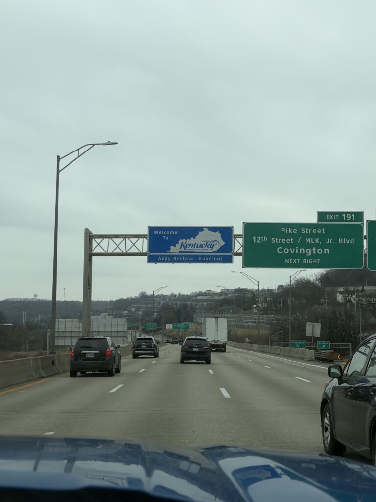 State of Kentucky sign