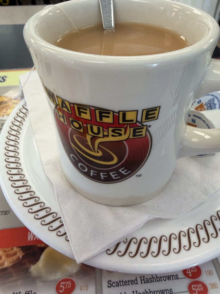 Waffle house coffee