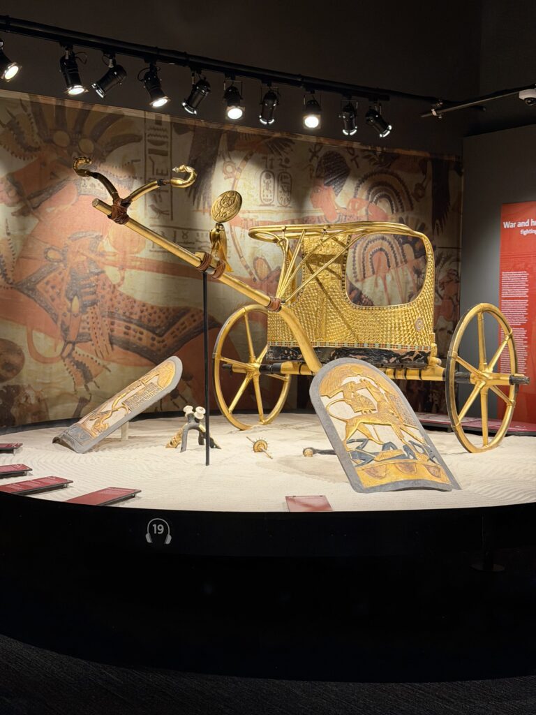 Shields and carriage