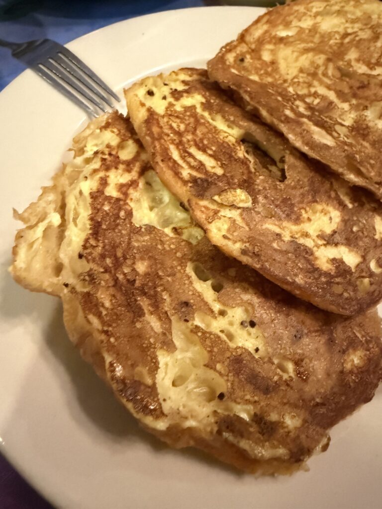 Breakfast on our tip