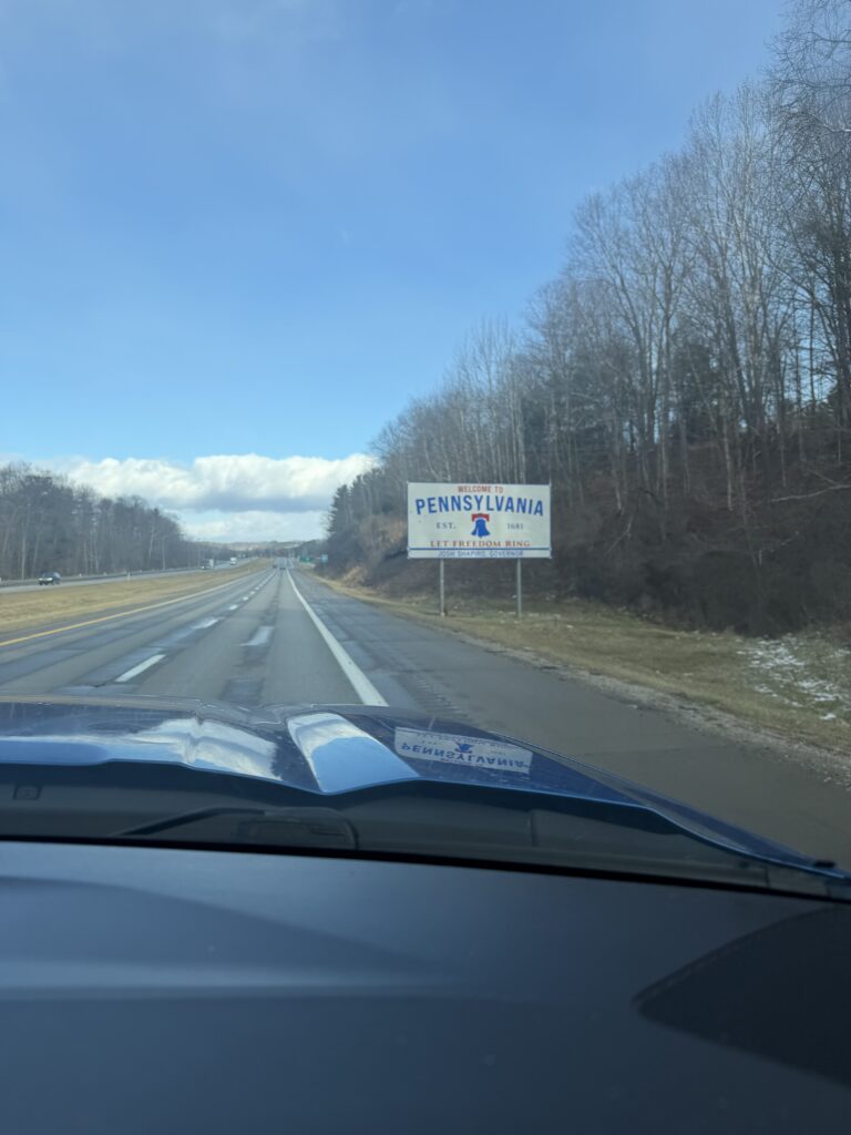 Pennsylvania State sign