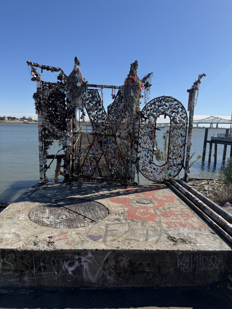 Cool sculpture we saw on our trip