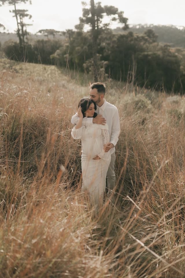 young couple awaiting first child
